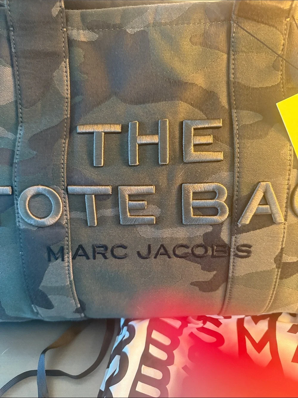Marc Jacobs structured canvas